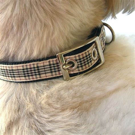 burberry plaid dog leash|burberry dog collars.